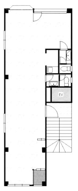 シブヤビル3F 間取り図