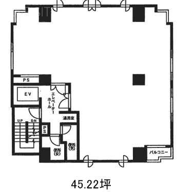 横浜O・Tビル8F 間取り図