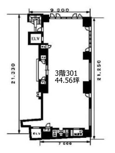 プリマベーラ301 間取り図