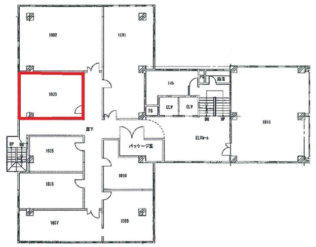 第3東ビル1003 間取り図