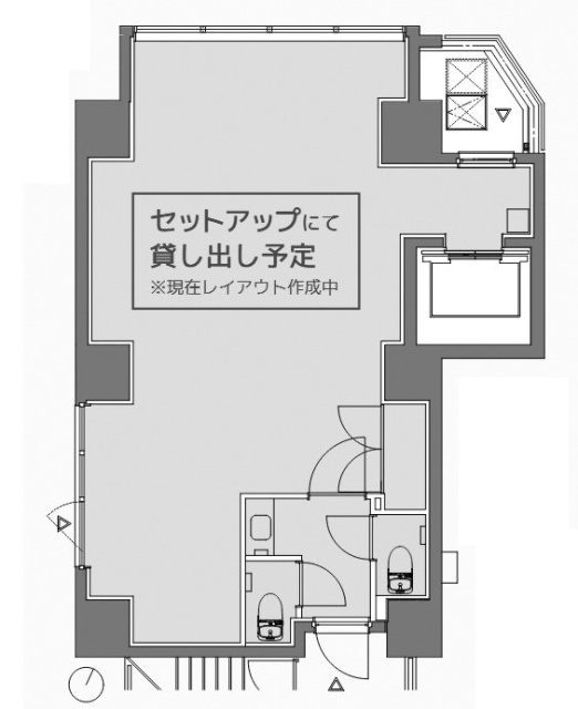 ARISTO神保町ビル10F 間取り図