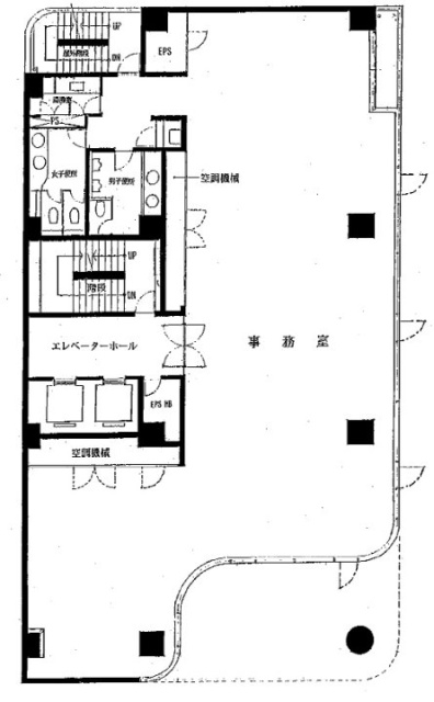 京橋日殖ビル2F 間取り図