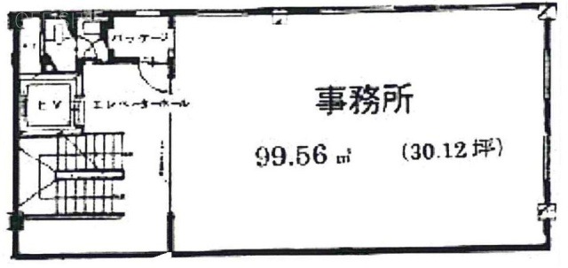 小林ビル3F 間取り図