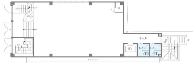 石川町トーセイビル1F 間取り図