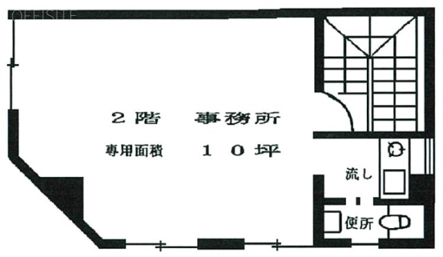 碓井ビル2F 間取り図