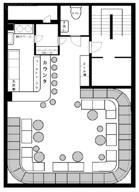 TS仲町ビル5F 間取り図
