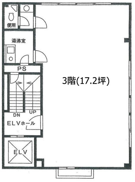 FUJIYAビル3F 間取り図