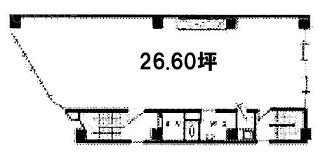 虎ノ門星野ビル2F 間取り図