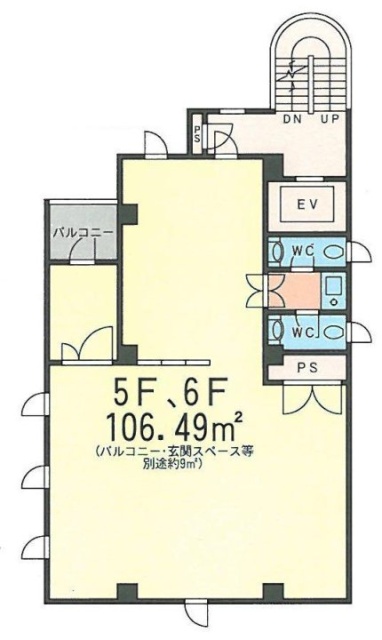 TRUST VALUE 代々木上原5F 間取り図