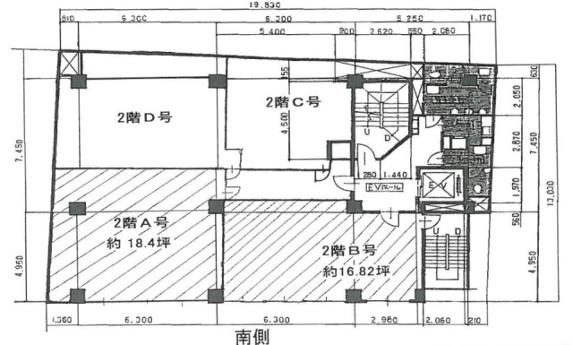 日東合同ビルA 間取り図