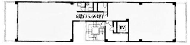 MKビル6F 間取り図