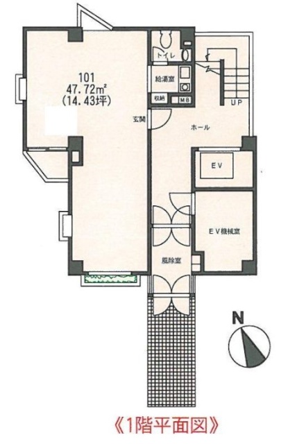 新宿YTビル1F 間取り図