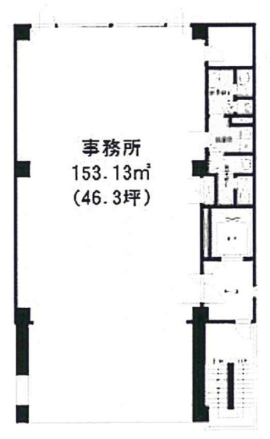 新町芳野ビル4F 間取り図