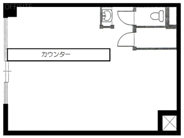 メゾンニシムラビル102 間取り図