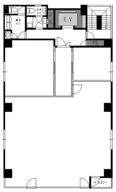 INSビル5F 間取り図