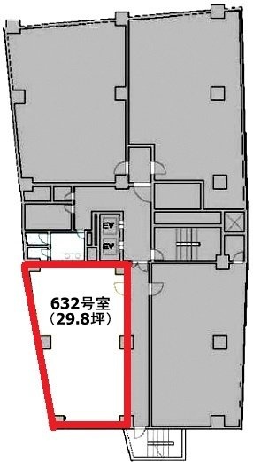 新大宗ビル3号館632 間取り図