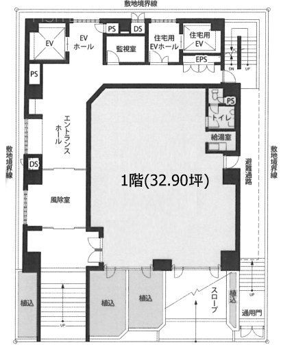 OZAWAビル1F 間取り図