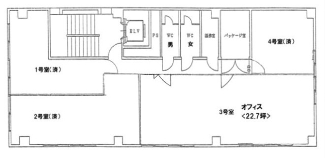 東洋ビル1003 間取り図