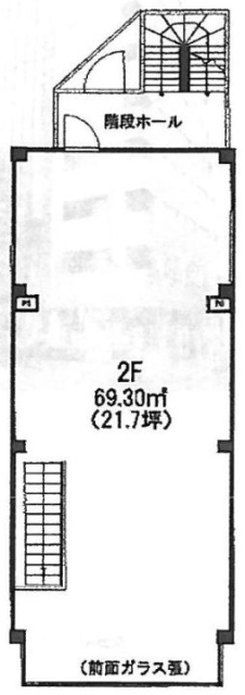 COA吉祥寺ビル2F 間取り図