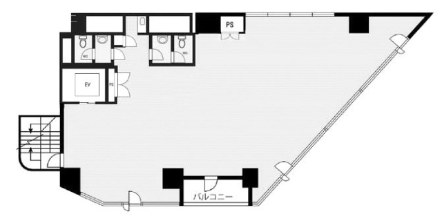 カブト54上池袋ビル5F 間取り図