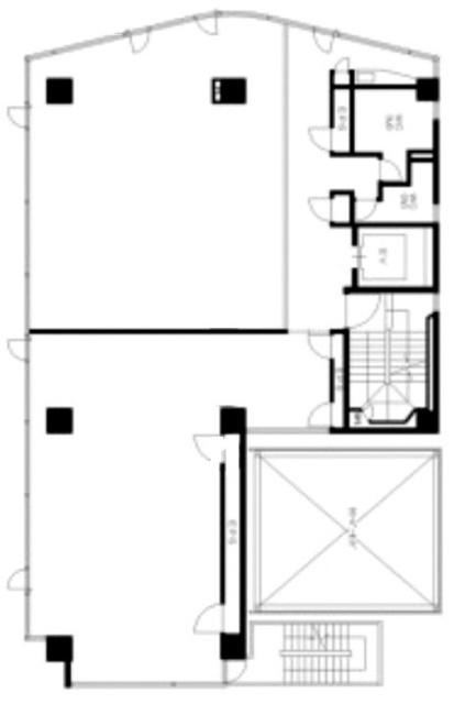 La鳳山ビル4F 間取り図