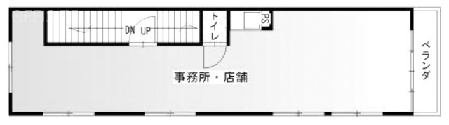 岩本ビル2F 間取り図