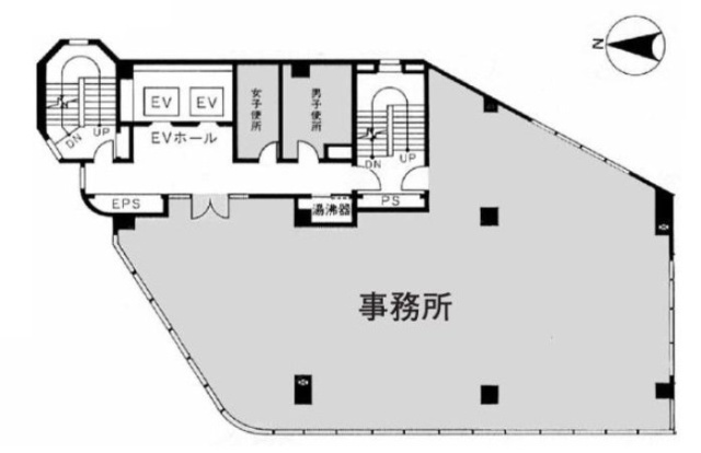 KSビル9F 間取り図