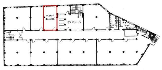 日証館4F 間取り図