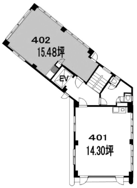 MTビル402 間取り図