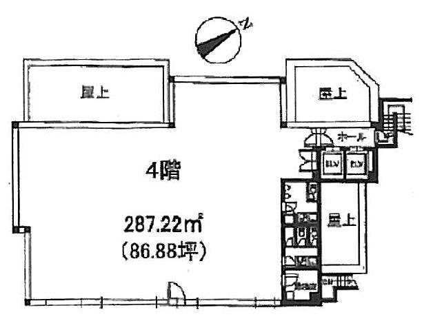 TOHMA西早稲田ビル4F 間取り図