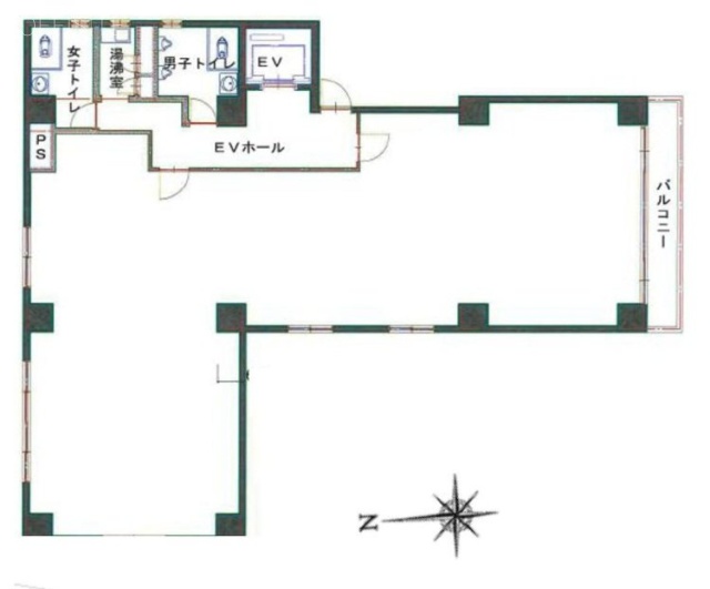 児谷ビル4F 間取り図