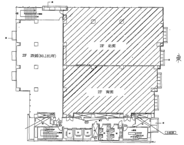 柏セントラルプラザビル西 間取り図