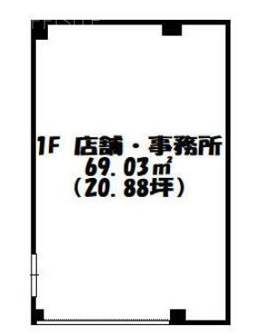 グリーンパレス・ナカムラ1F 間取り図