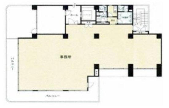 京橋北見ビル東館5F 間取り図