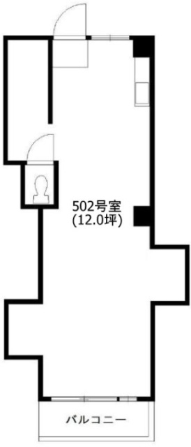 北沢館ビル502 間取り図