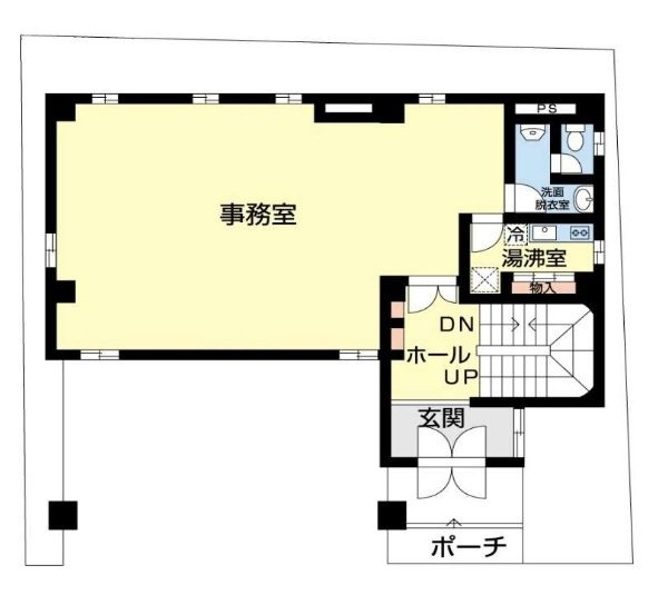 GFEビル1F 間取り図
