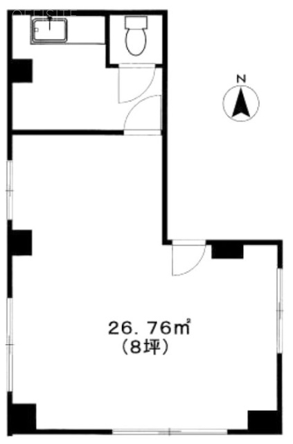 第二伊藤ビル301 間取り図