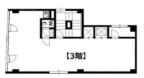 コスギビル3F 間取り図