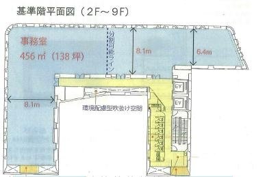神保町SFⅢ7F 間取り図