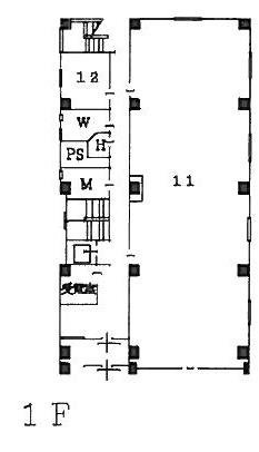 共同八重洲口ビル12 間取り図