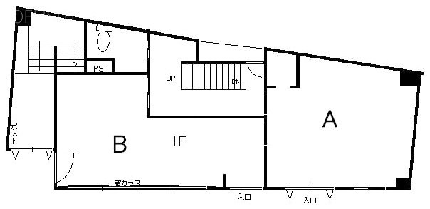 浅草KビルB 間取り図