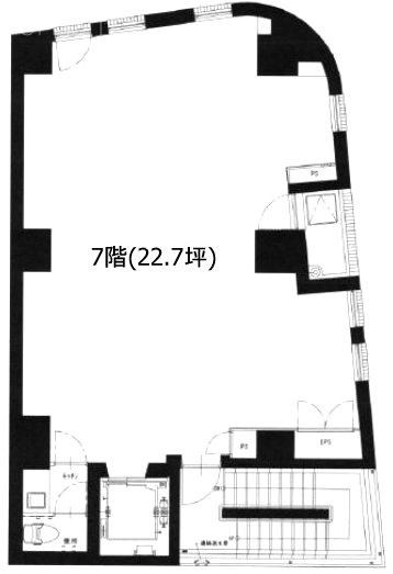 恵比寿斉信ビル7F 間取り図