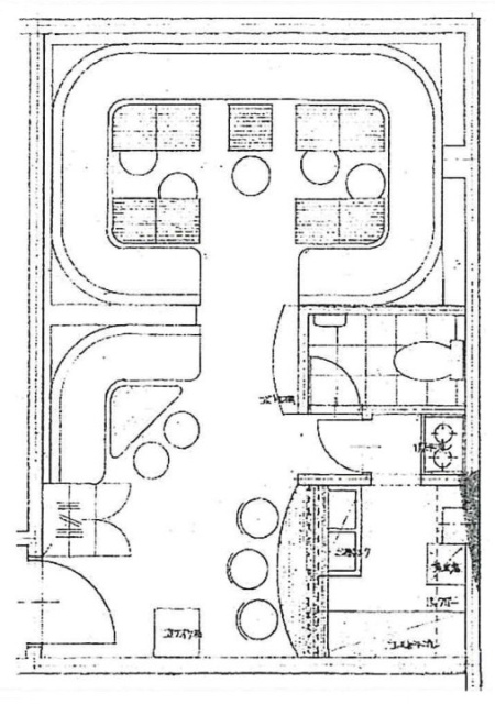 松第一(レディア館)ビル2F 間取り図