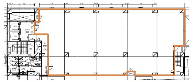 武蔵境第一高木ビル2F 間取り図