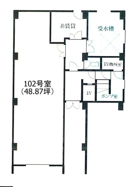 大秀ビル102 間取り図