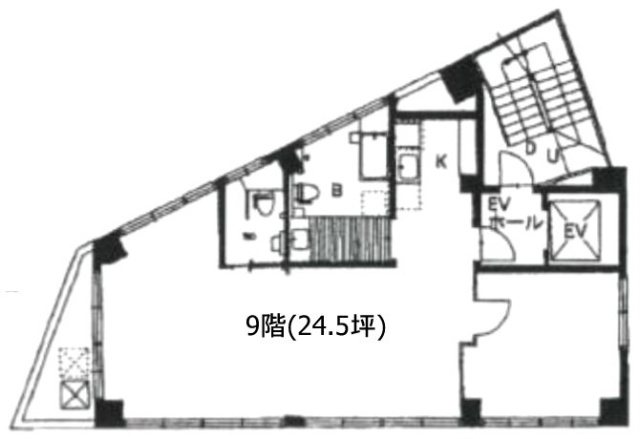 IOビル9F 間取り図