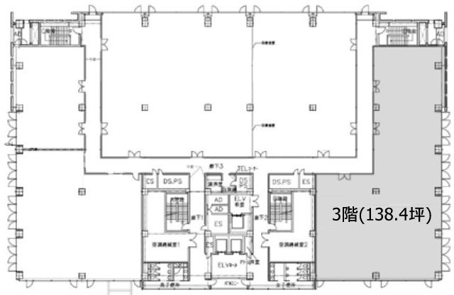 文京グリーンコートイーストウィング3F 間取り図