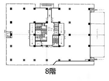 東武横浜第3ビル8F 間取り図