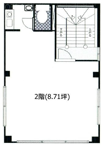 森川ビル2F 間取り図