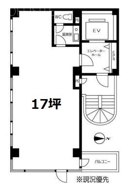 谷口ビル7F 間取り図